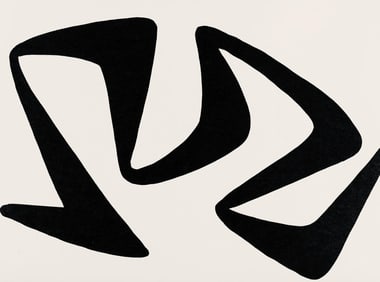 Alexander Calder, Composition, Derriere le miroir, Limited Edition Lithograph