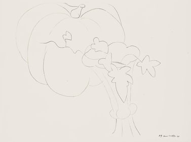 Henri Matisse, Serie H, var. 9 (Duthuit 9), Henri Matisse, Dessins, Themes et variations, Limited