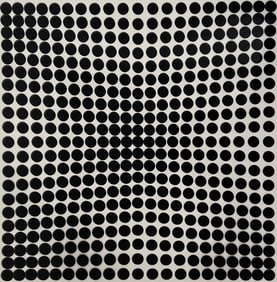 Victor Vasarely, Composition, Tiefenbilder, Limited Edition Heliogravure