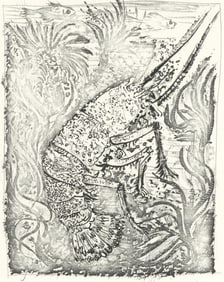 Pablo Picasso, La Langouste (The Lobster) (Orozco p.82), Histoire naturelle, Limited Edition