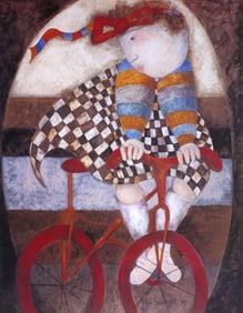 Graciela Rodo Boulanger, Future Championne, Original Edition Offset Lithograph