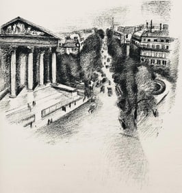 Robert Delaunay, La Madeleine et les Boulevard (Habasque 720-728), Allo! Paris!, Limited Edition