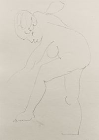 Henri Matisse, Composition (Dutel 3), Dessins de Henri-Matisse, Limited Edition Lithograph