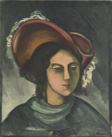 Maurice de Vlaminck, Portrait de Madeleine, Vlaminck, Signed, Limited Edition Lithograph