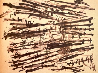 Jackson Pollock, Composition, Jackson Pollock, The Last Sketchbook, Limited Edition Lithograph