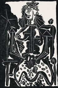 Pablo Picasso, Composition (Cramer 36; Bloch 360; Horodisch A6), Non Vouloir, Limited Edition