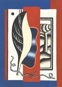 Fernand Leger, Composition, Limited Edition Lithograph,