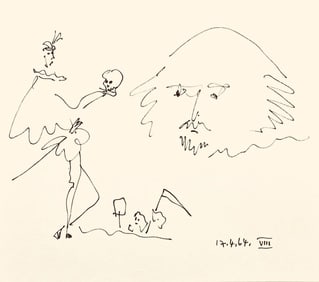 Pablo Picasso, Shakespeare VIII (Bloch 1197), Picasso-Aragon Shakespeare, Limited Edition Lithograph