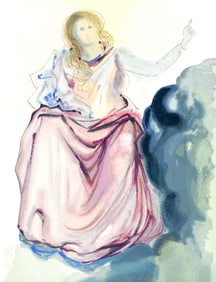 Salvador Dali, Paradiso IV (Michler/Lopsinger 1039-1138; Field 189-200), La Divina Commedia, Limited