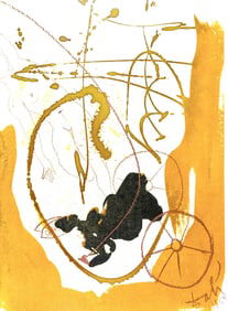 Salvador Dali, Composition (Michler/Lopsinger 1600; Field 69-3), Biblia Sacra, Limited Edition