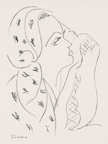 Henri Matisse, Serie L, var. 10 (Duthuit 9), Henri Matisse, Dessins, Themes et variations, Limited