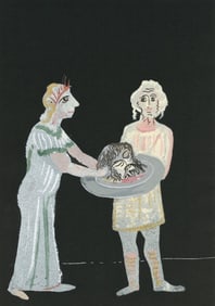 Andre Derain, Composition, Salome, Limited Edition Lithograph