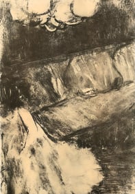 Edgar Degas, Le Divan, E. Degas Monotypes, Limited Edition Monotype