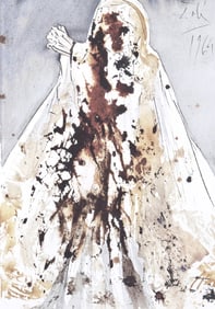 Salvador Dali, Composition (Michler/Lopsinger 1600; Field 69-3), Biblia Sacra, Limited Edition