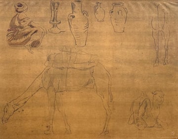 Eugene Delacroix, Composition, Trente et un Dessins et Aquarelles du Maroc, Limited Edition