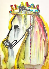 Salvador Dali, Caligula, Les Chevaux de Dali, Fac-simile Signed, Limited Edition Lithograph (after)