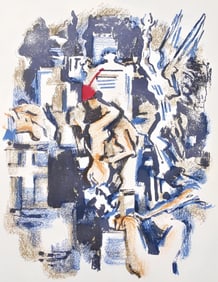 Alexandre Garbell, Composition, Œuvres completes d'Albert Camus, Limited Edition Lithograph