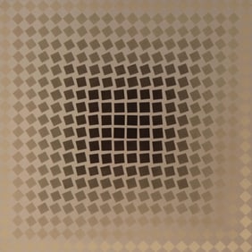 Victor Vasarely, Composition, CTA 102, Limited Edition Heliogravure