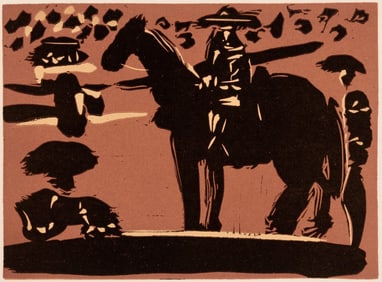 Pablo Picasso, Picador (Orozco 214), Grabados al linoleo, Limited Edition Linocut