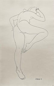 Henry Strater, Composition, 24 Drawings by Henry Strater, Limited Edition Lithograph