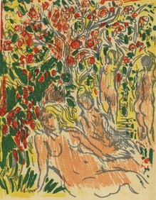 Andre Cottavoz, Composition, L'Odyssee, Limited Edition Lithograph