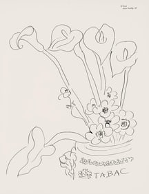 Henri Matisse, Serie N Gc'S, var. 6 (Duthuit 9), Henri Matisse, Dessins, Themes et variations,