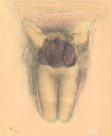 Auguste Rodin, Composition, La Varende, Rodin, Limited Edition Lithograph