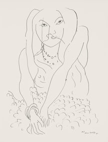 Henri Matisse, Serie N, var. 3 (Duthuit 9), Henri Matisse, Dessins, Themes et variations, Limited