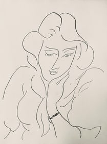 Henri Matisse, Composition, Dessins de Matisse, Hommage no2, Limited Edition Lithograph