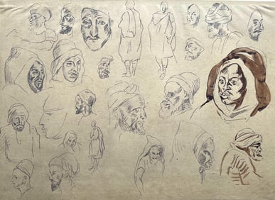 Eugene Delacroix, Composition, Trente et un Dessins et Aquarelles du Maroc, Limited Edition