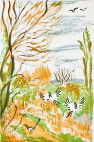 Maurice Mourlot, Composition, de Goupil a Margot, Histoires De Betes, Limited Edition Lithograph