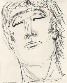 Henri de Waroquier, Composition, Alternance, Limited Edition Etching