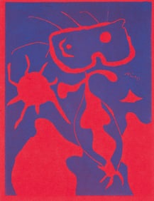 Joan Miro, Femme (Benhoura 397; Cramer 6; Dupin 40; Mourlot 196), Societe internationale d'art XXe