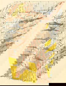 Jacques Villon, En colere, Douze Contemporains, Limited Edition Lithograph