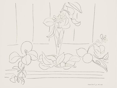 Henri Matisse, Serie M, var. 6 (Duthuit 9), Henri Matisse, Dessins, Themes et variations, Limited