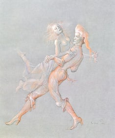 Leonor Fini, Composition, Fruits de la Passion, XXe siecle, Limited Edition Heliogravure