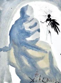 Salvador Dali, Composition (Michler/Lopsinger 1600; Field 69-3), Biblia Sacra, Limited Edition