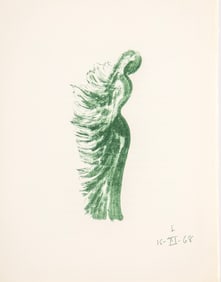 Apel.les Fenosa, Tramontane, Souvenirs et portraits d'artistes, Limited Edition Lithograph