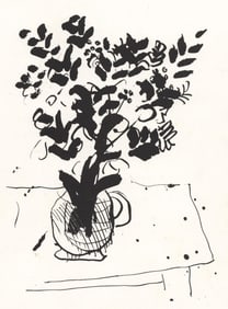 Marc Chagall, Composition (Cramer 91), Derriere le miroir, Limited Edition Lithograph