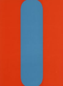 Ellsworth Kelly, Composition (Axsom Ib), Derriere le miroir, Limited Edition Lithograph
