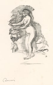 Pierre-Auguste Renoir, Femme au cep de vigne, Les Lithographies de Renoir, Limited Edition