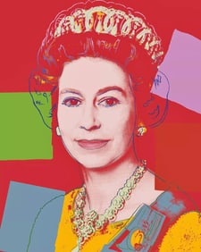Andy Warhol, Queen Elizabeth II, no334, Official Limited Edition, Sunday B. Morning, Silkscreen