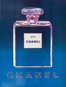 Andy Warhol, Chanel No. 5, Official Edition Chanel Ltd. Advertising Campaign Lithograph, 1997