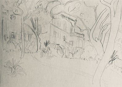 Henri Matisse, Composition (Dutel 3), Dessins de Henri-Matisse, Limited Edition Lithograph