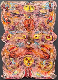 Alfonso Ossorio, Composition, Peintures initiatiques d'Alfonso Ossorio, Limited Edition Collotype