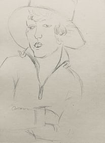 Henri Matisse, Composition (Dutel 3), Dessins de Henri-Matisse, Limited Edition Lithograph