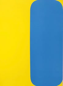 Ellsworth Kelly, Composition (Axsom Ib), Derriere le miroir, Limited Edition Lithograph