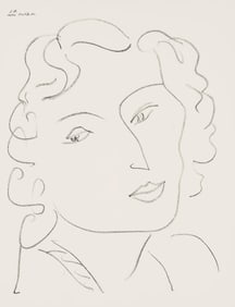 Henri Matisse, Serie O, var. 18 (Duthuit 9), Henri Matisse, Dessins, Themes et variations, Limited