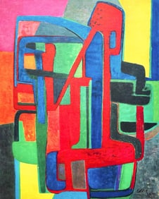 Maurice Esteve, Le Faucheur, Maurice Esteve, Peintres d'aujourd'hui, Limited Edition Heliogravure