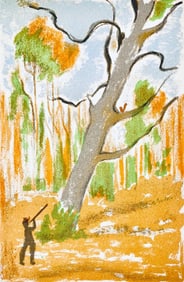 Maurice Mourlot, Composition, de Goupil a Margot, Histoires De Betes, Limited Edition Lithograph